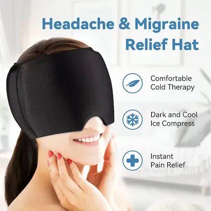 Miracle Headache Relief Cap Cooling and Compression Therapy for Soothing Migraine Relief