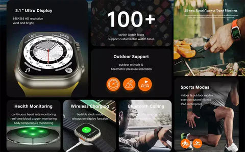 Y60 7in1 Smart Watch