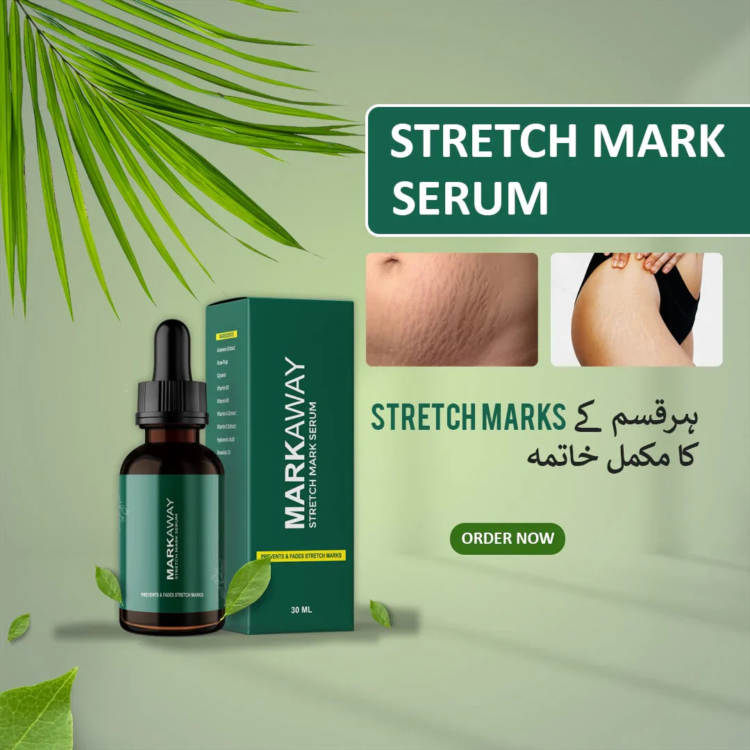 Markaway Stretch Mark Serum – Fade Marks, Boost Confidence