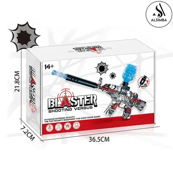 AK-47 Gel Blaster – Automatic Electric Rechargeable Toy Gun (Special Edition)