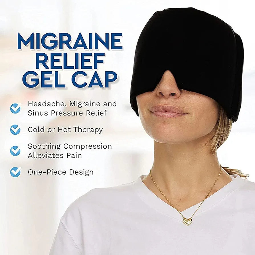 Miracle Headache Relief Cap Cooling and Compression Therapy for Soothing Migraine Relief