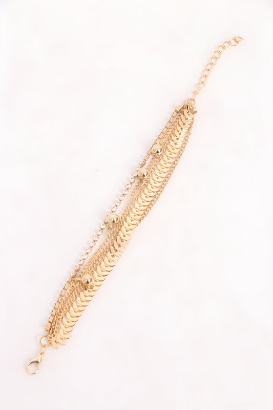 Shine Like Gold with Our Artificial Gold Plated Bracelet - The Perfect Accessory for Any Occasion! - ENLIVE