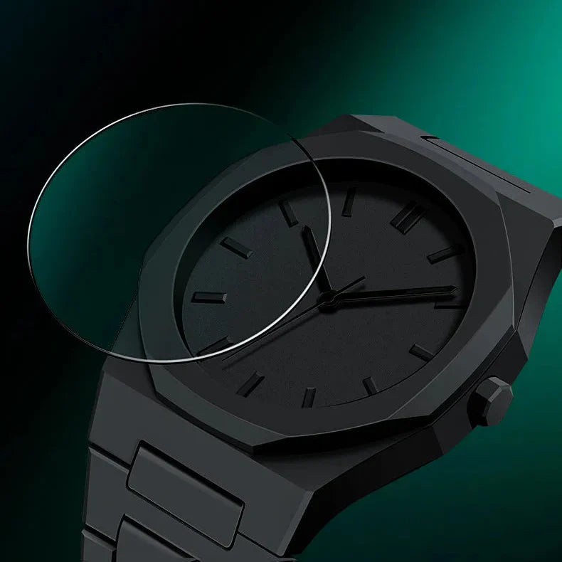 Black Arabic Aura Watch