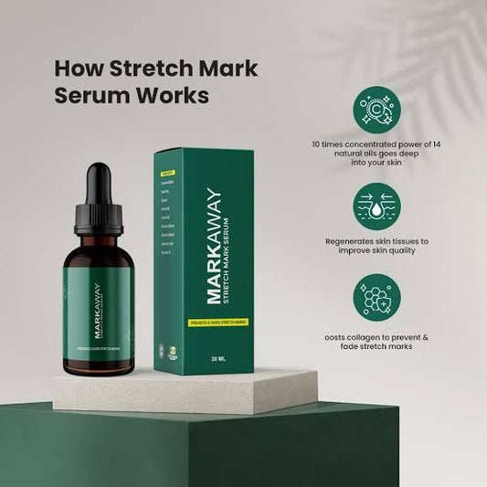 Markaway Stretch Mark Serum – Fade Marks, Boost Confidence