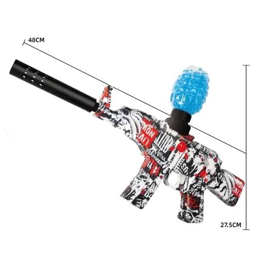 AK-47 Gel Blaster – Automatic Electric Rechargeable Toy Gun (Special Edition)