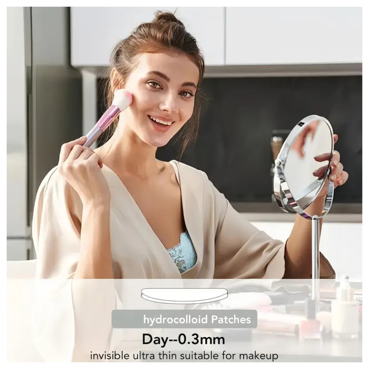 120pcs  Hydrocolloid Stickers for & Blemishes - Invisible High Quality Pimple Patches